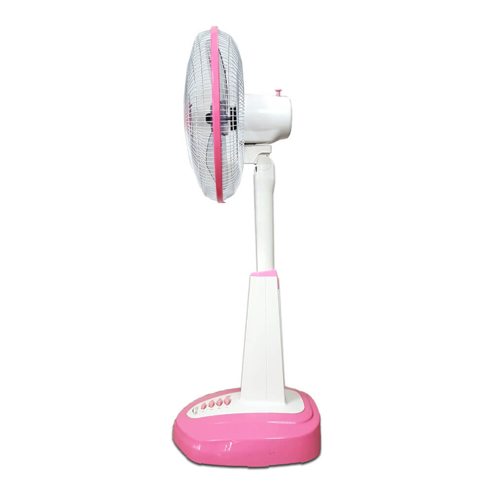 พัดลมสไลด์ 16 นิ้ว LUCKY MISU LM144 สีชมพู ปรับได้ 4 ระดับ_3